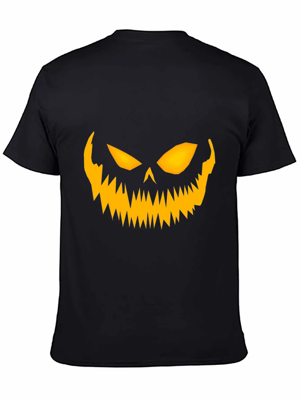 Jack O Lantern Spooky Pumpkin Face Halloween Breathable Graphic T-Shirt – Perfect For Casual Days