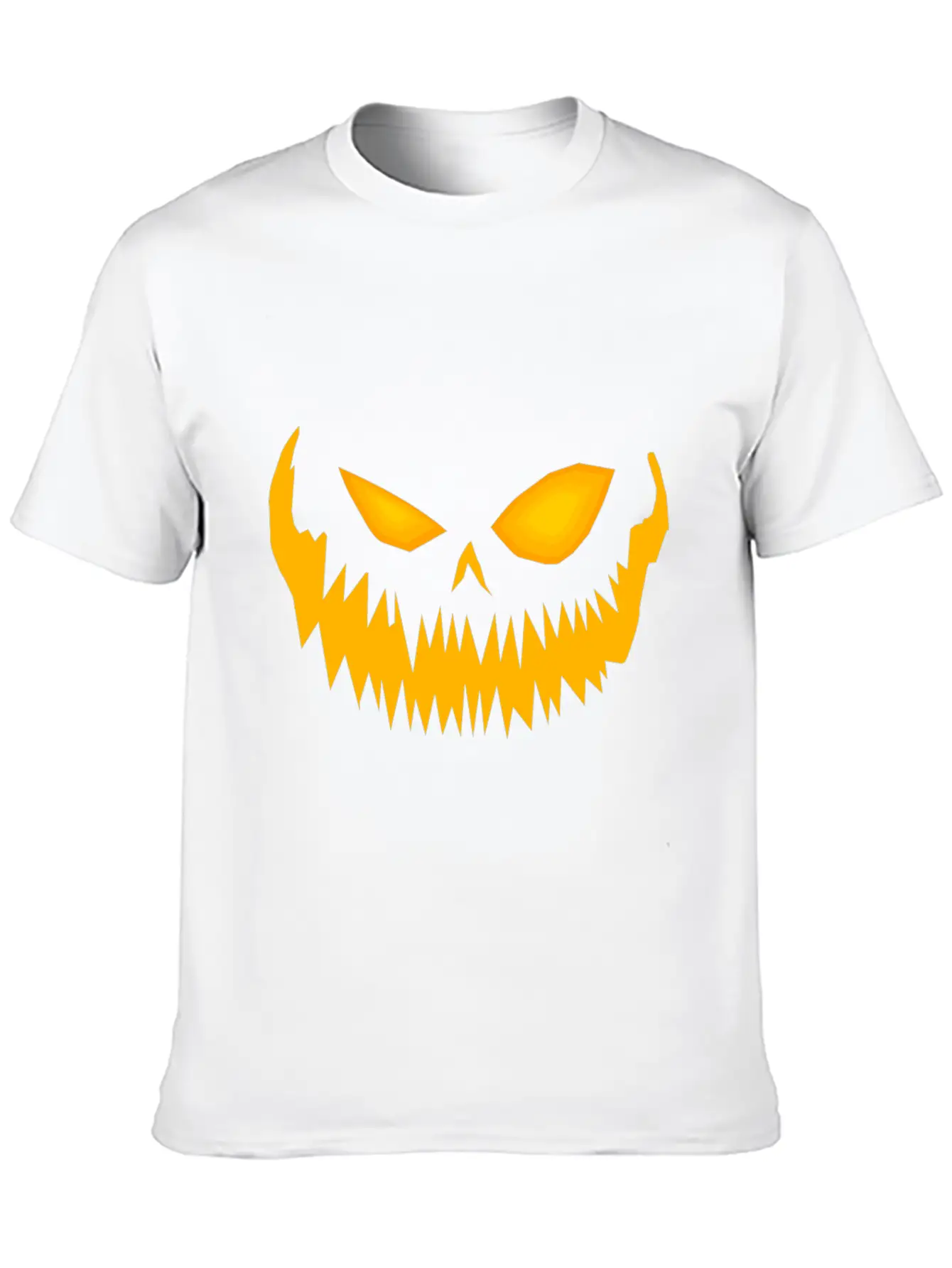 Jack O Lantern Spooky Pumpkin Face Halloween Breathable Graphic T-Shirt – Perfect For Casual Days