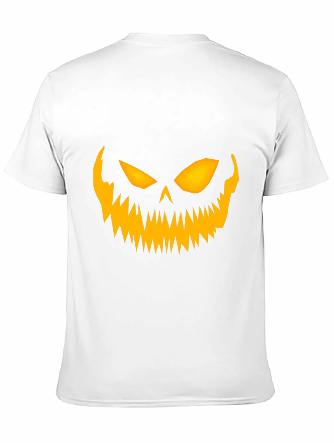 Jack O Lantern Spooky Pumpkin Face Halloween Breathable Graphic T-Shirt – Perfect For Casual Days