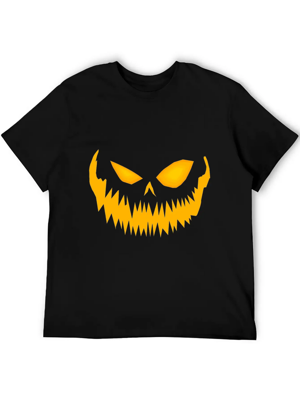 Jack O Lantern Spooky Pumpkin Face Halloween Breathable Graphic T-Shirt – Perfect For Casual Days