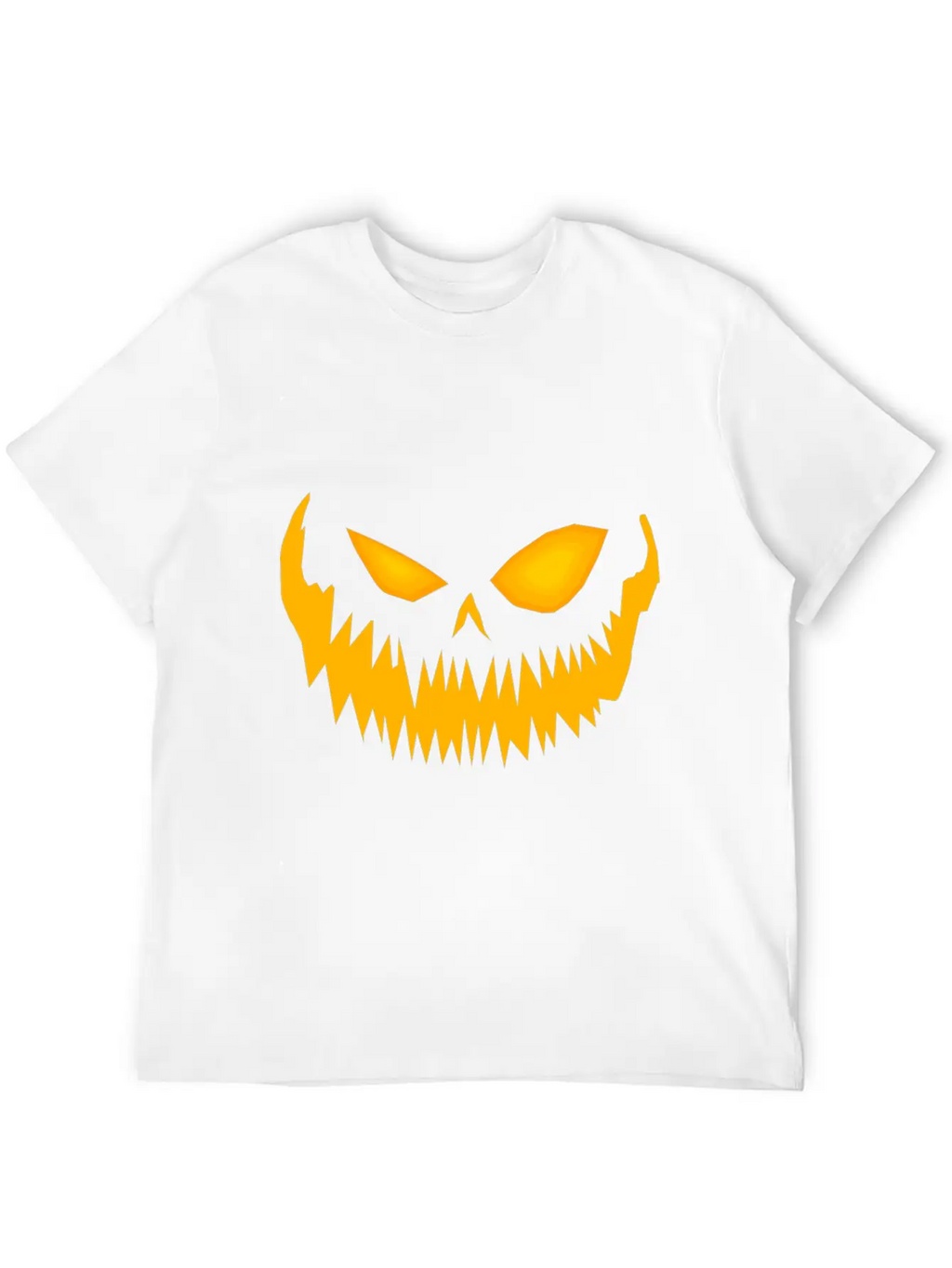 Jack O Lantern Spooky Pumpkin Face Halloween Breathable Graphic T-Shirt – Perfect For Casual Days