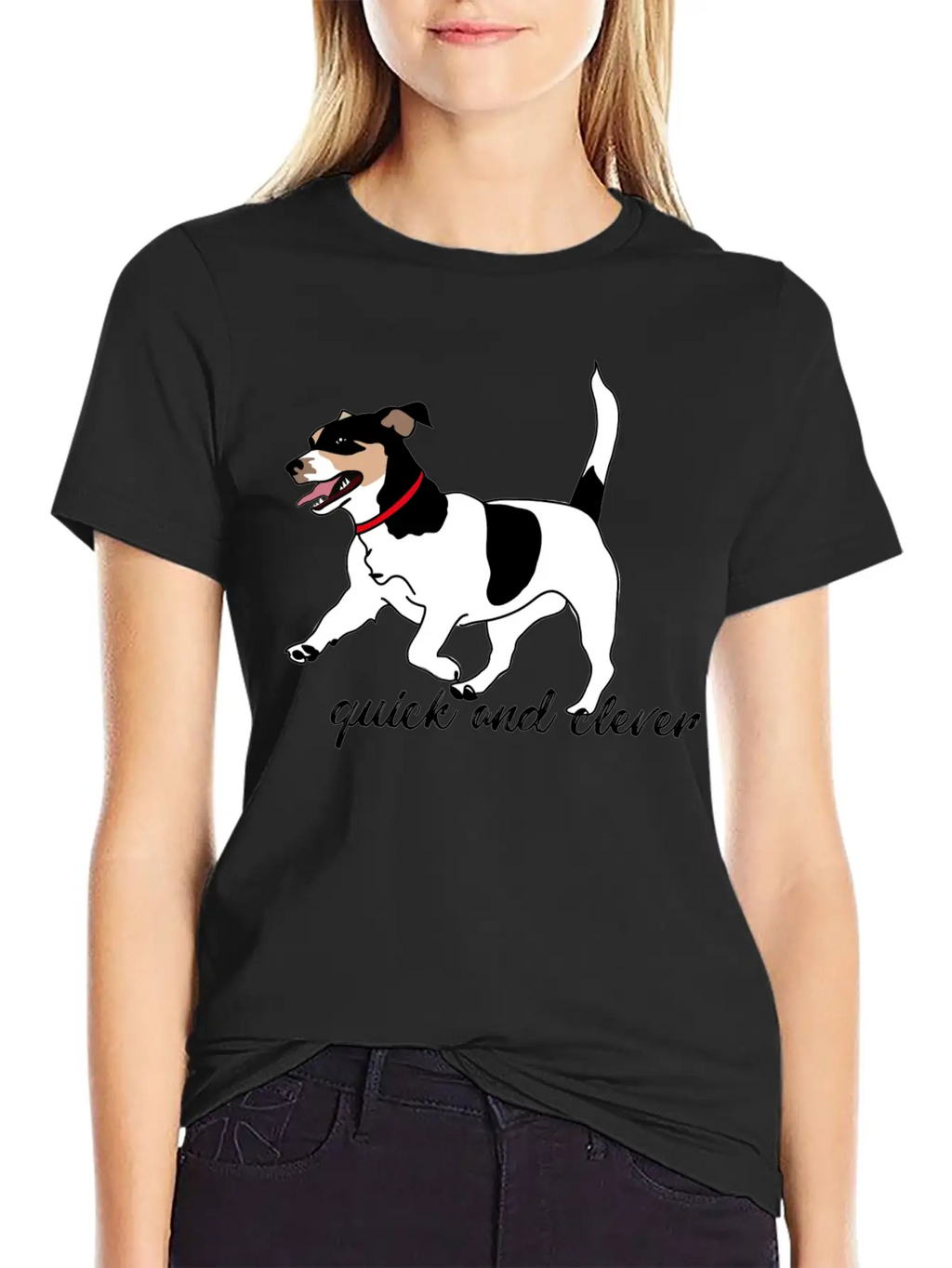 Jack Russel Terrier Essential Cotton Tee For Daily Outfits – Unisex Style