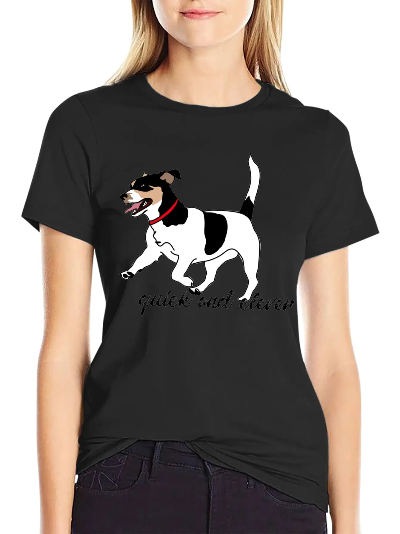 Jack Russel Terrier Essential Cotton Tee For Daily Outfits – Unisex Style