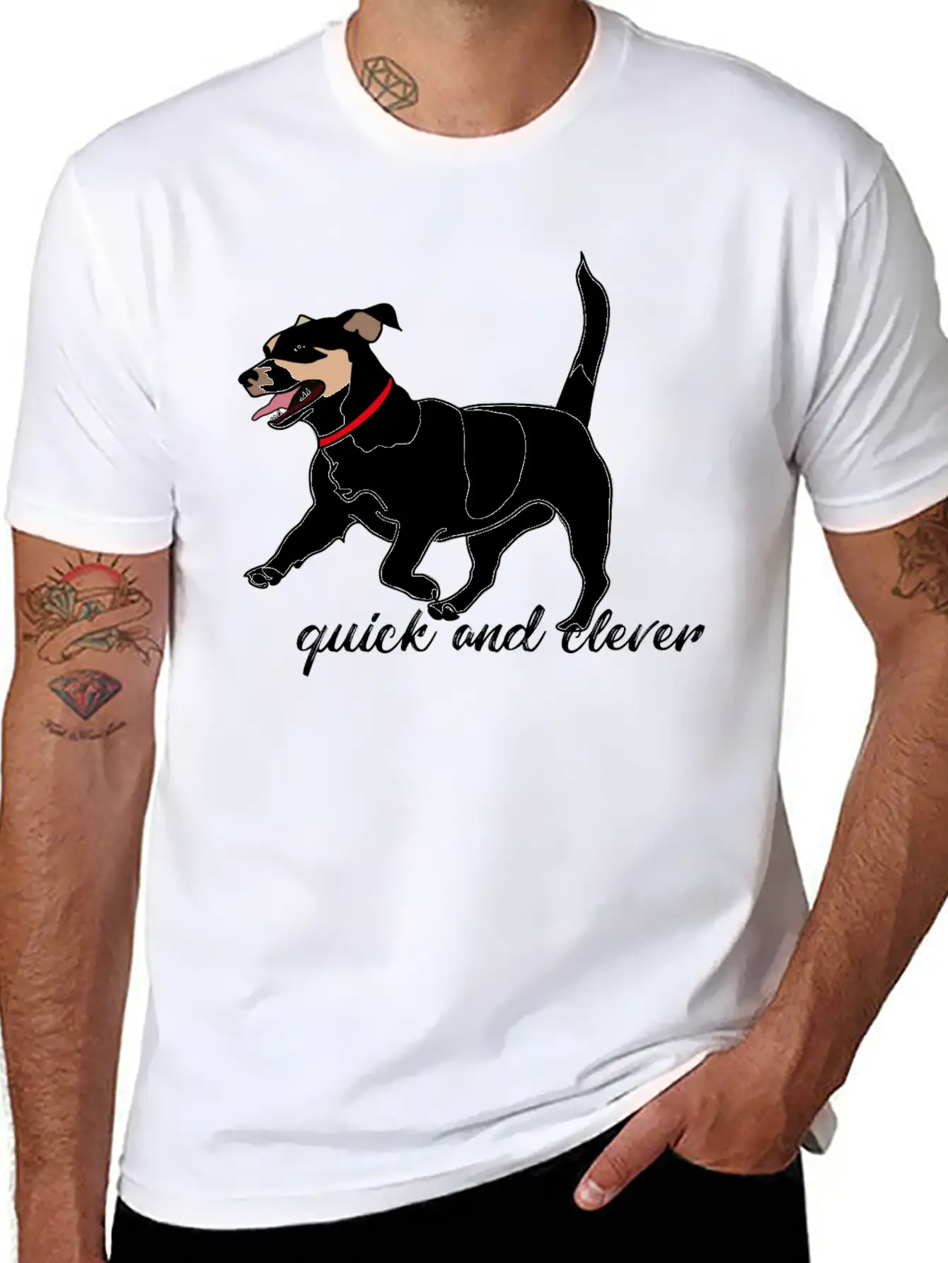 Jack Russel Terrier Essential Cotton Tee For Daily Outfits – Unisex Style