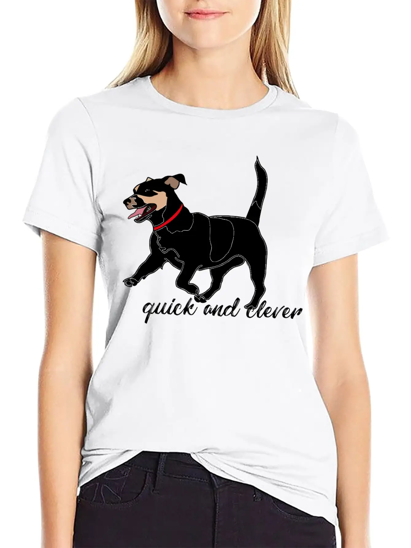 Jack Russel Terrier Essential Cotton Tee For Daily Outfits – Unisex Style