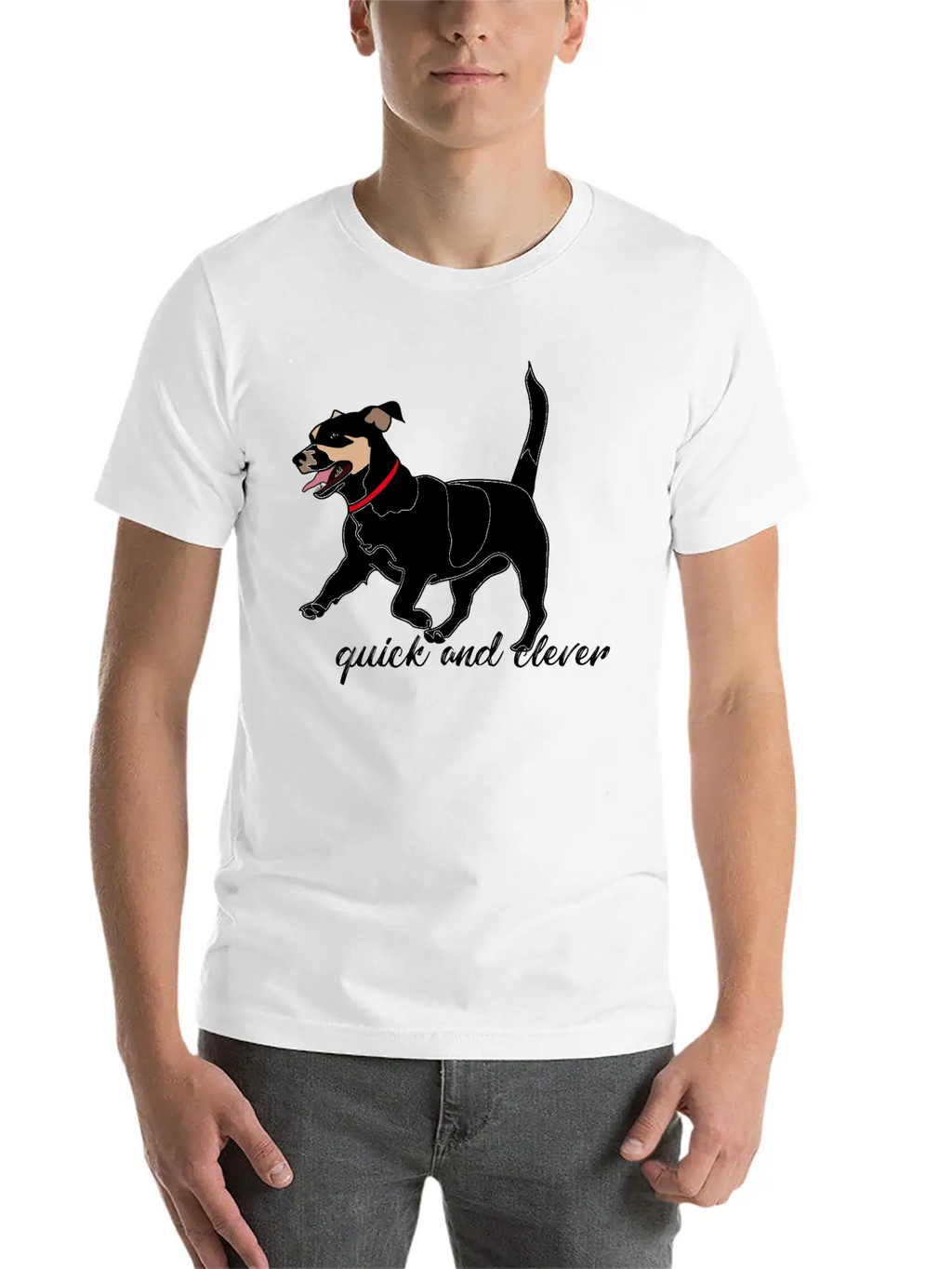 Jack Russel Terrier Essential Cotton Tee For Daily Outfits – Unisex Style