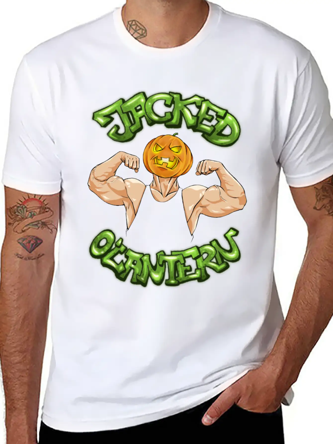 Jacked O Lantern Unisex Casual T-Shirt – Clean Design For Daily Comfort