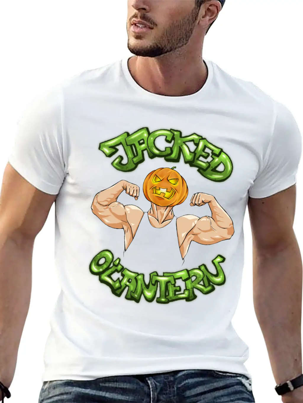 Jacked O Lantern Unisex Casual T-Shirt – Clean Design For Daily Comfort
