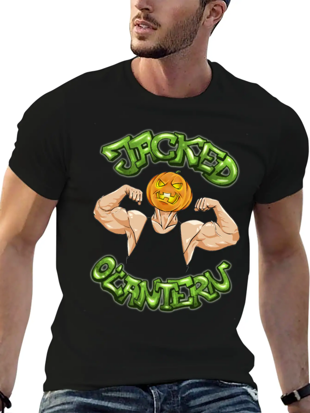 Jacked O Lantern Unisex Casual T-Shirt – Clean Design For Daily Comfort