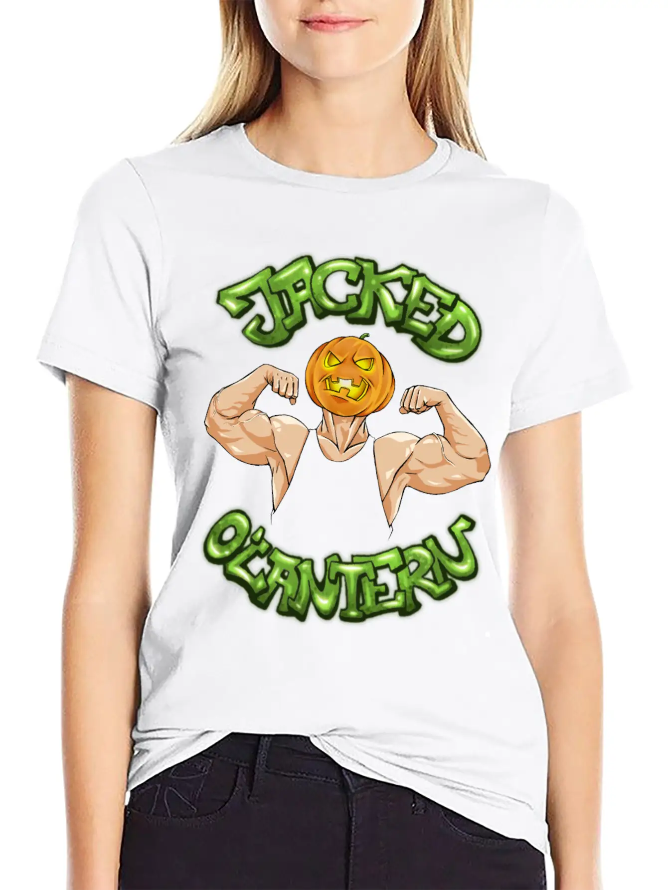 Jacked O Lantern Unisex Casual T-Shirt – Clean Design For Daily Comfort