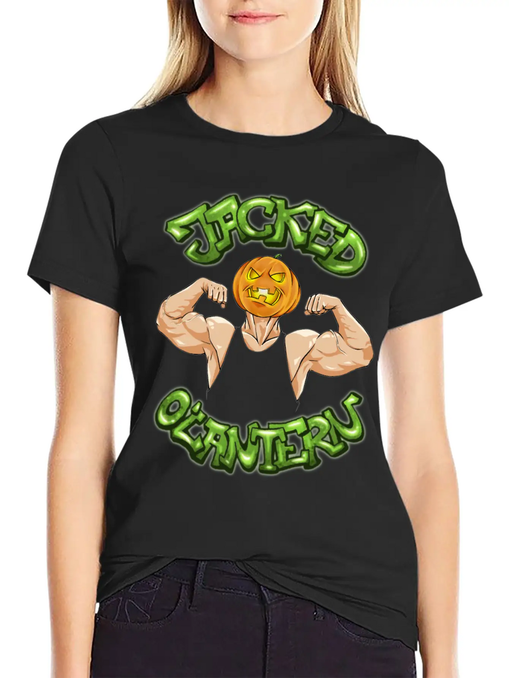 Jacked O Lantern Unisex Casual T-Shirt – Clean Design For Daily Comfort