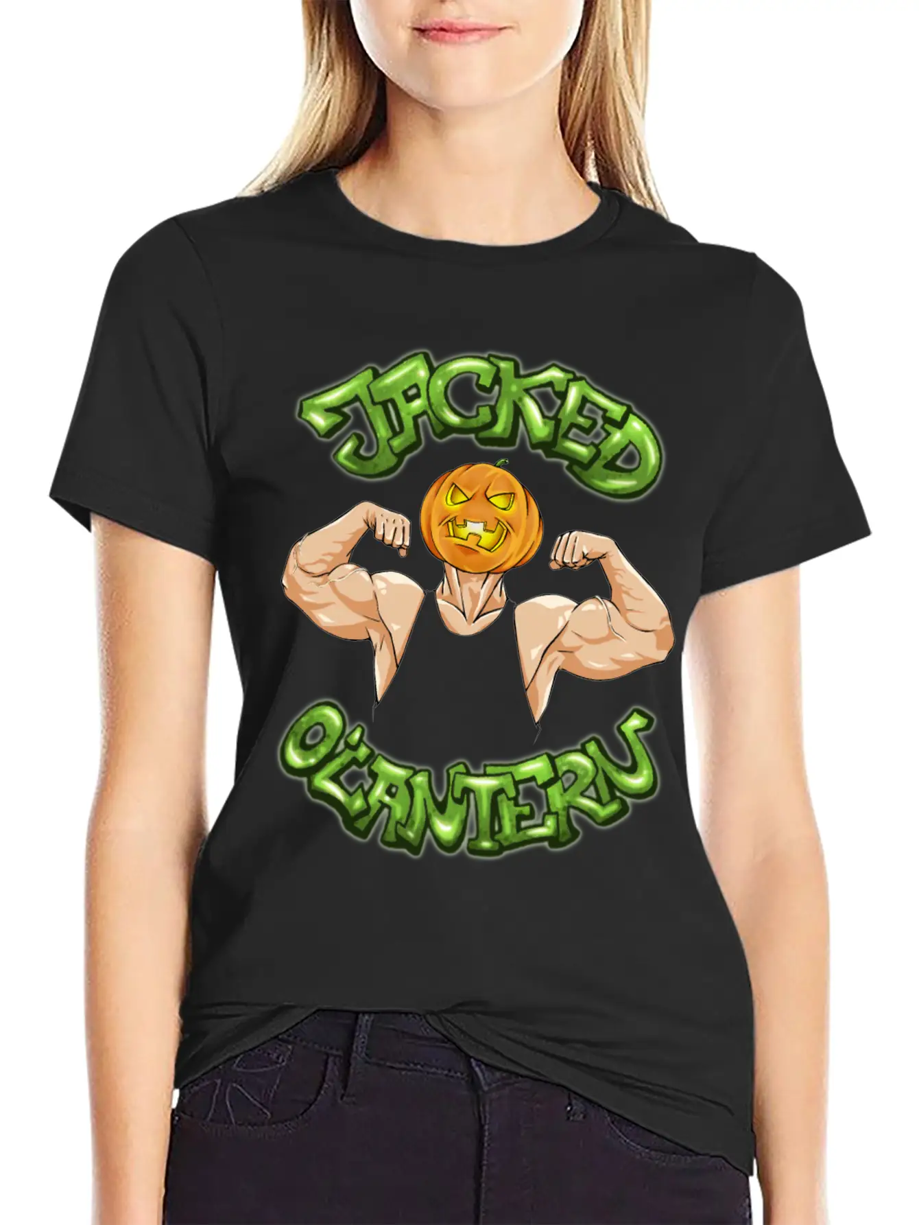 Jacked O Lantern Unisex Casual T-Shirt – Clean Design For Daily Comfort