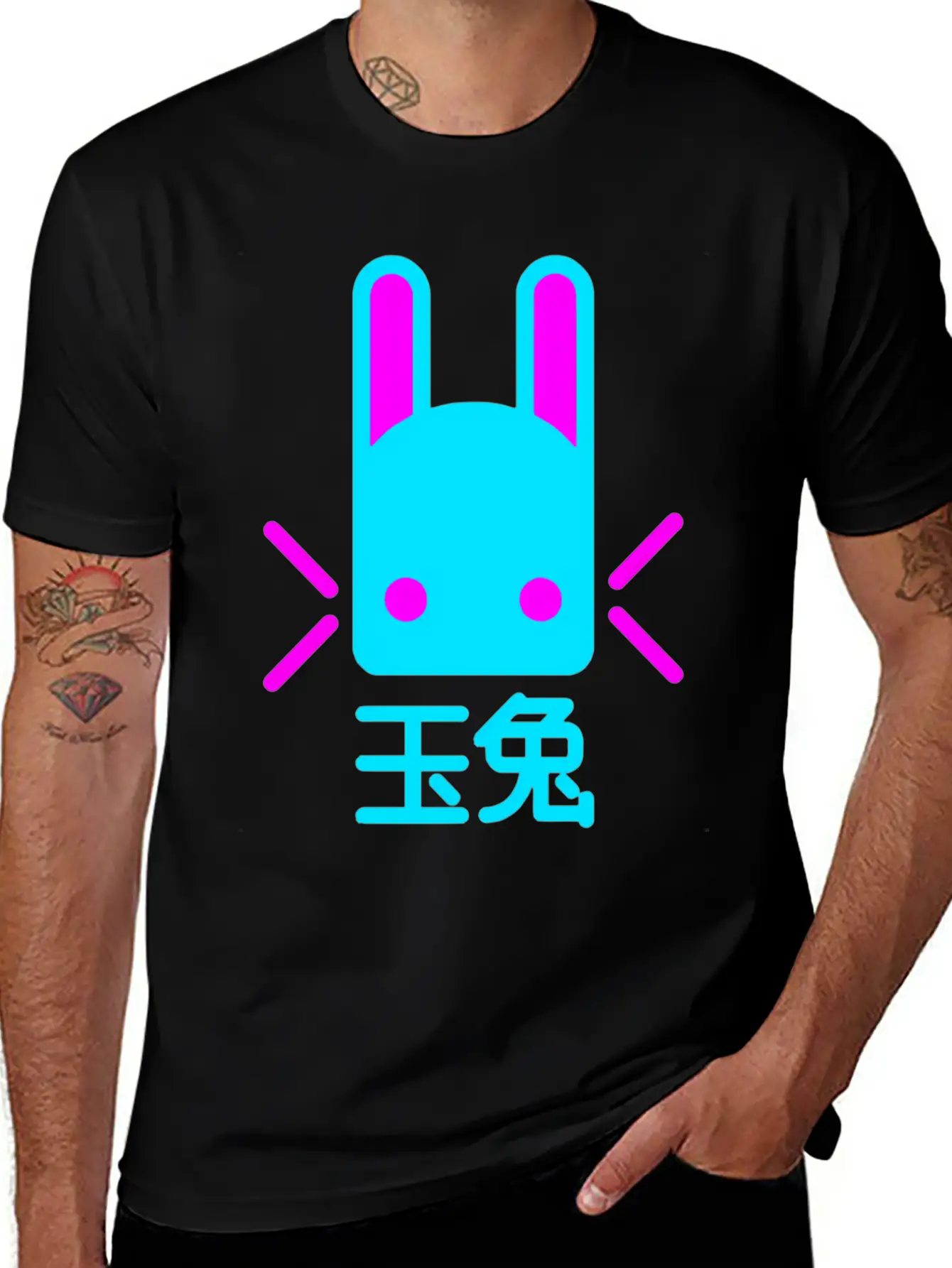 Jade Rabbit Modern Fit Casual T-Shirt – Clean And Versatile Design