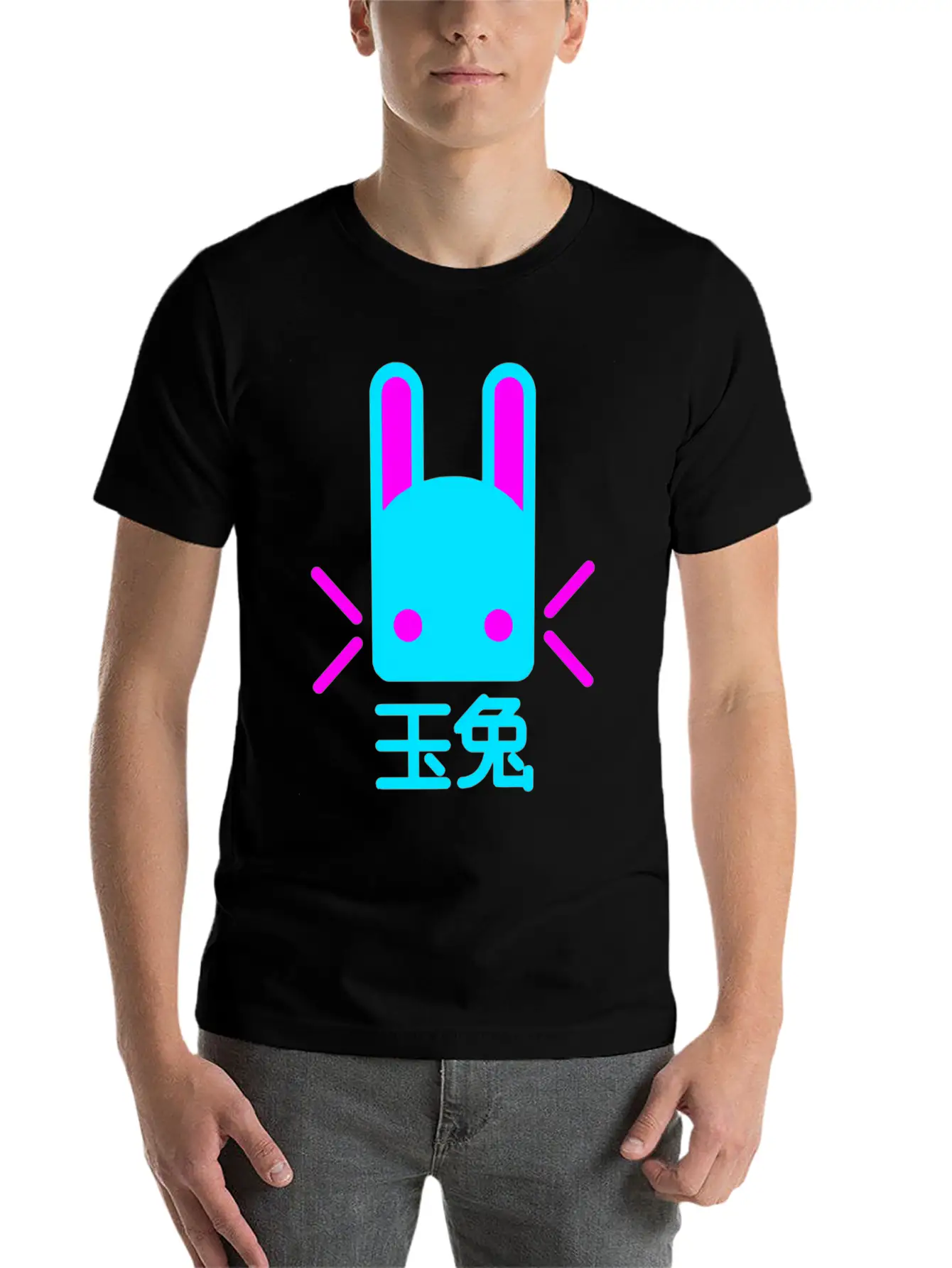 Jade Rabbit Modern Fit Casual T-Shirt – Clean And Versatile Design
