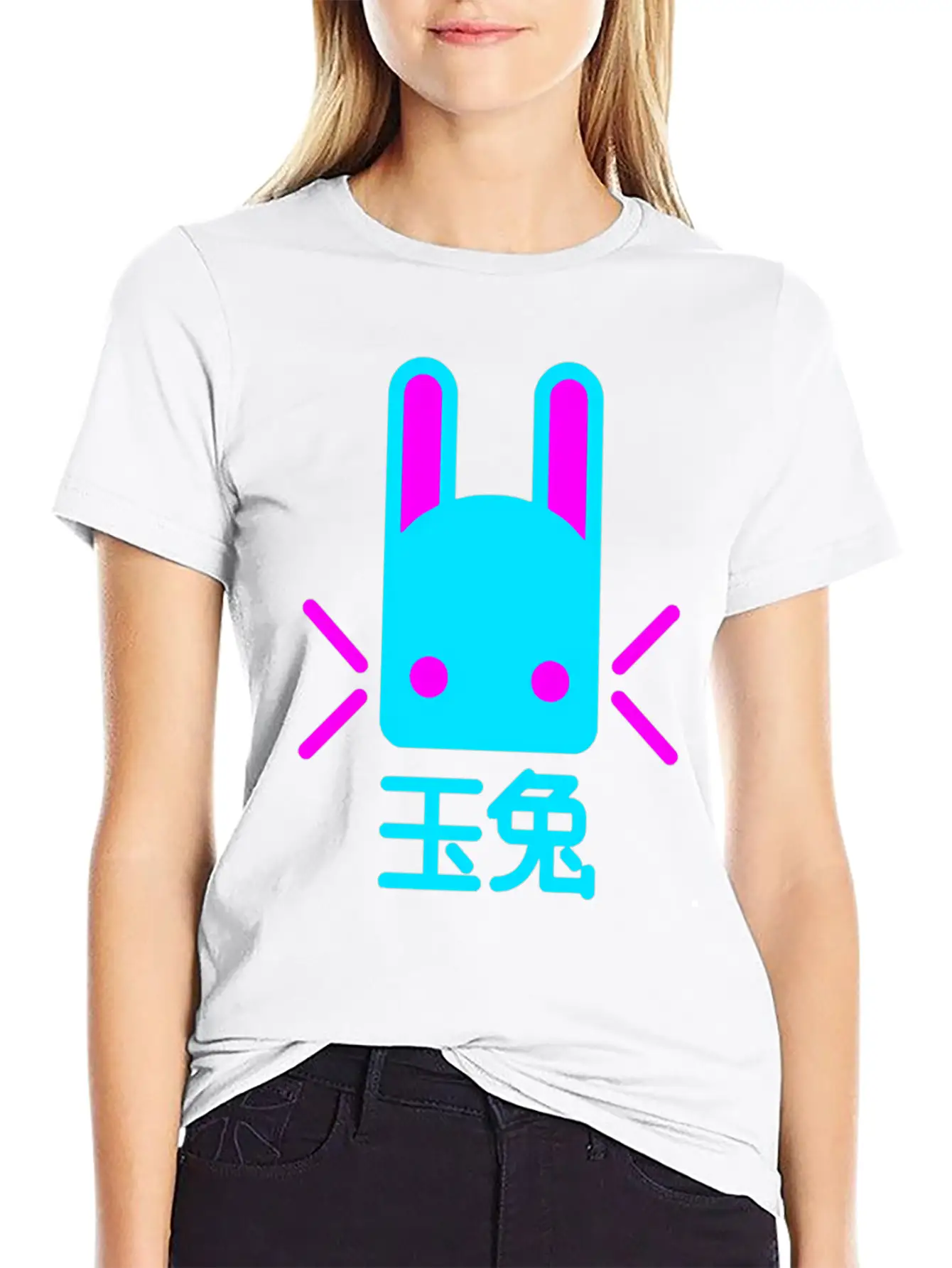 Jade Rabbit Modern Fit Casual T-Shirt – Clean And Versatile Design