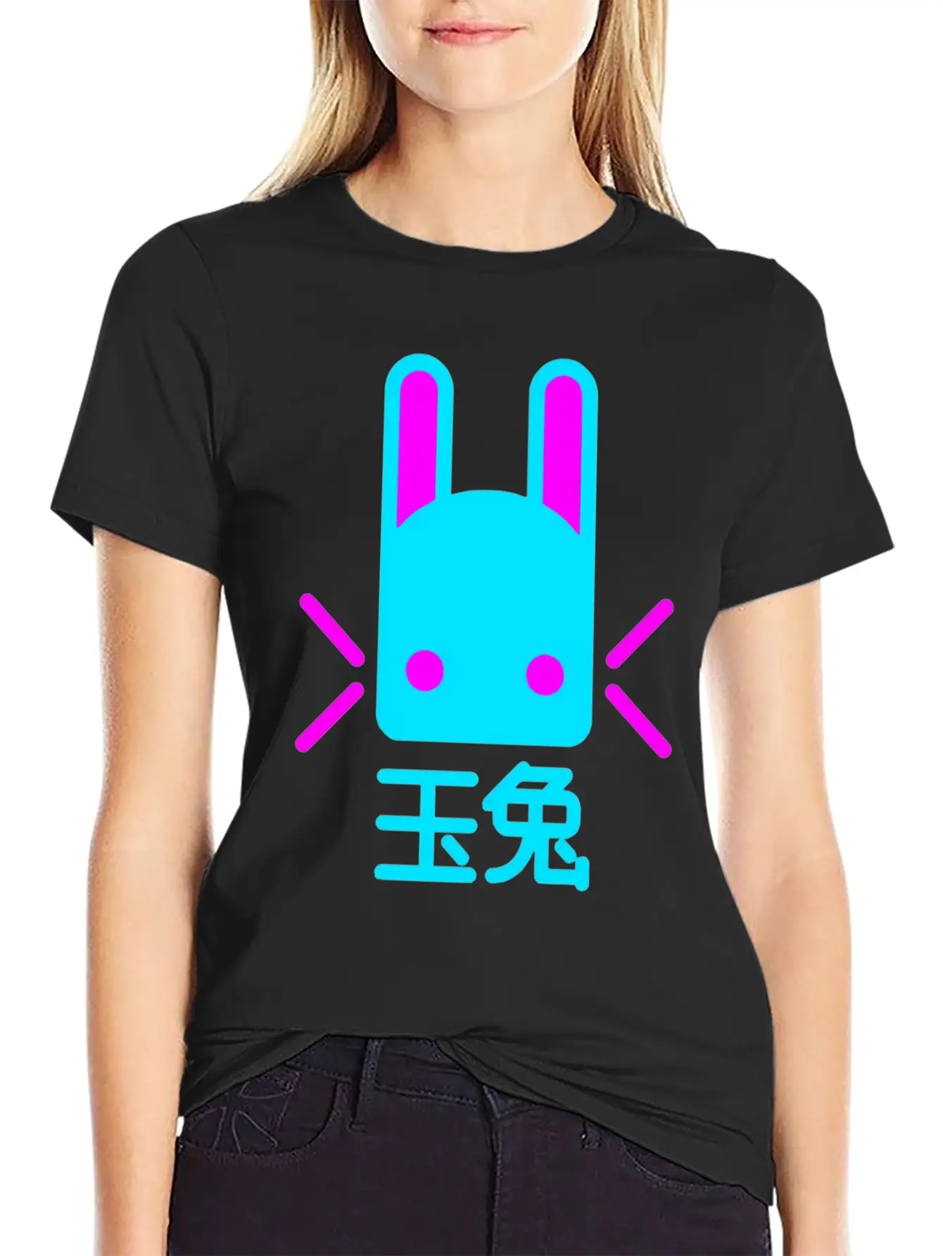 Jade Rabbit Modern Fit Casual T-Shirt – Clean And Versatile Design