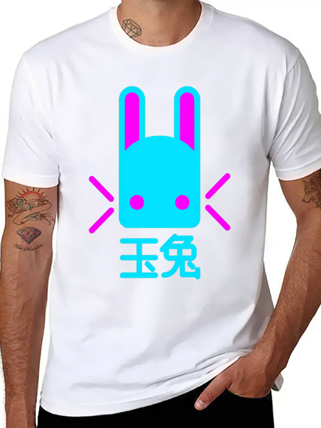 Jade Rabbit Modern Fit Casual T-Shirt – Clean And Versatile Design