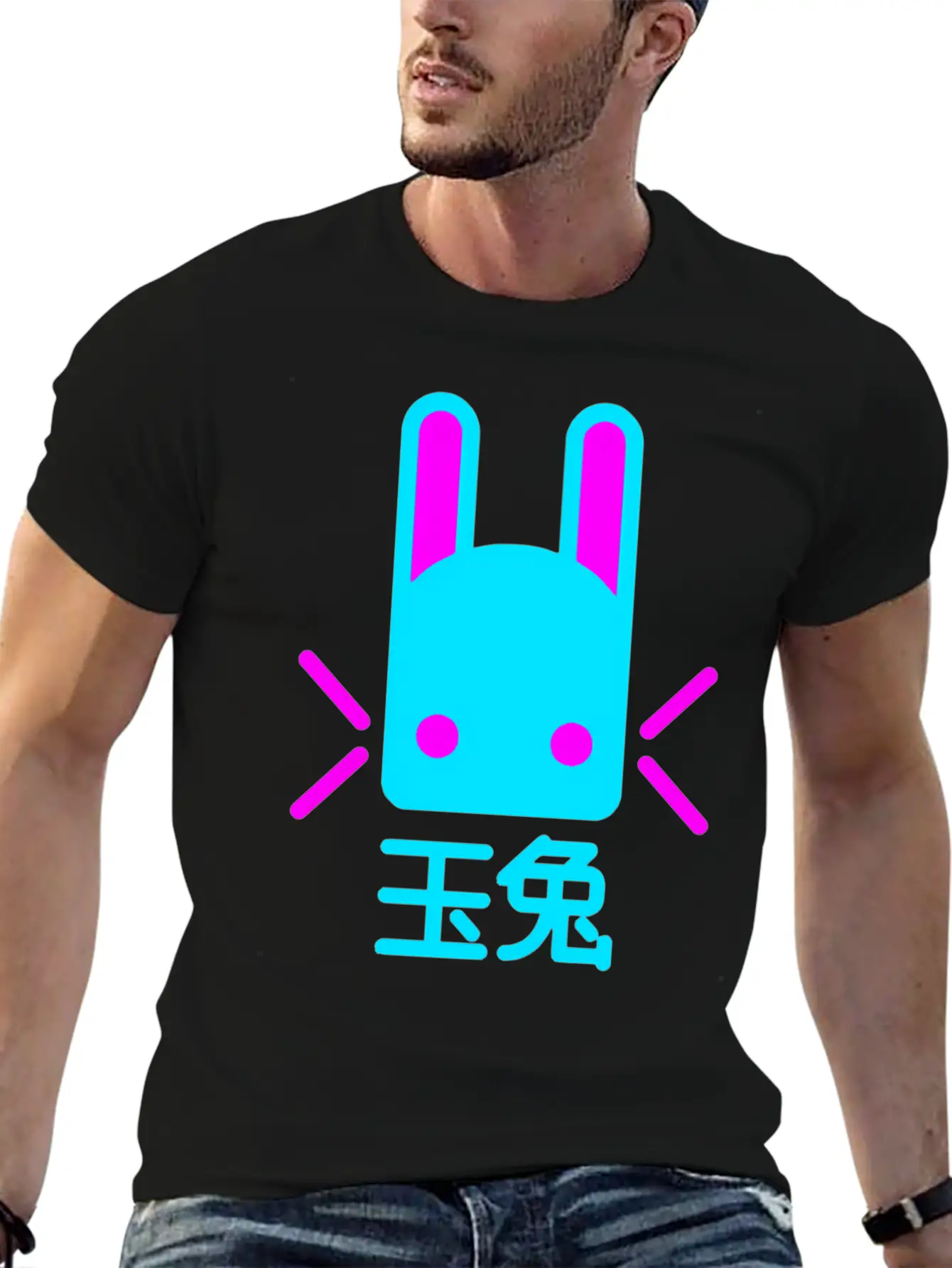 Jade Rabbit Modern Fit Casual T-Shirt – Clean And Versatile Design