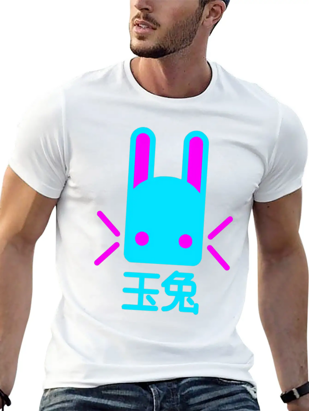 Jade Rabbit Modern Fit Casual T-Shirt – Clean And Versatile Design