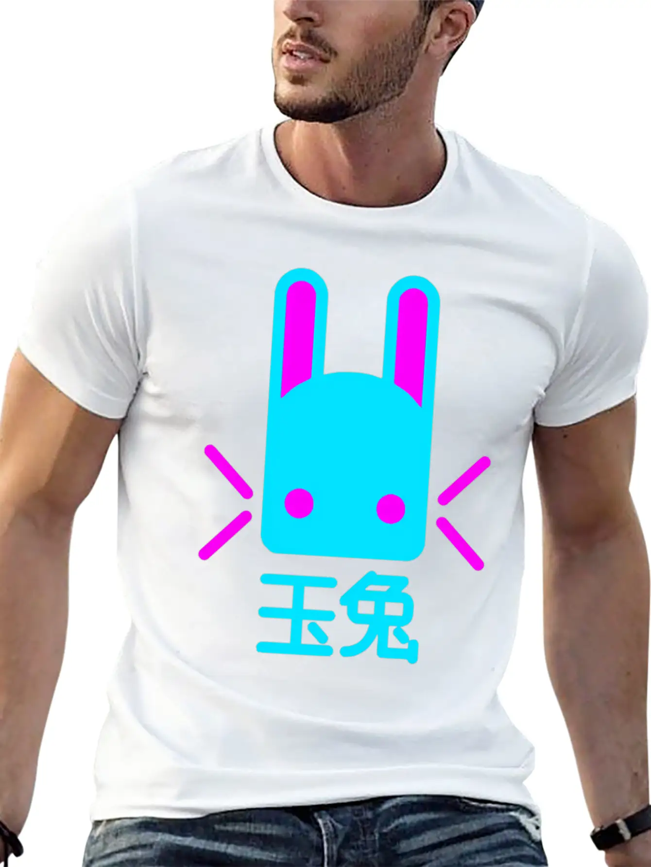 Jade Rabbit Modern Fit Casual T-Shirt – Clean And Versatile Design