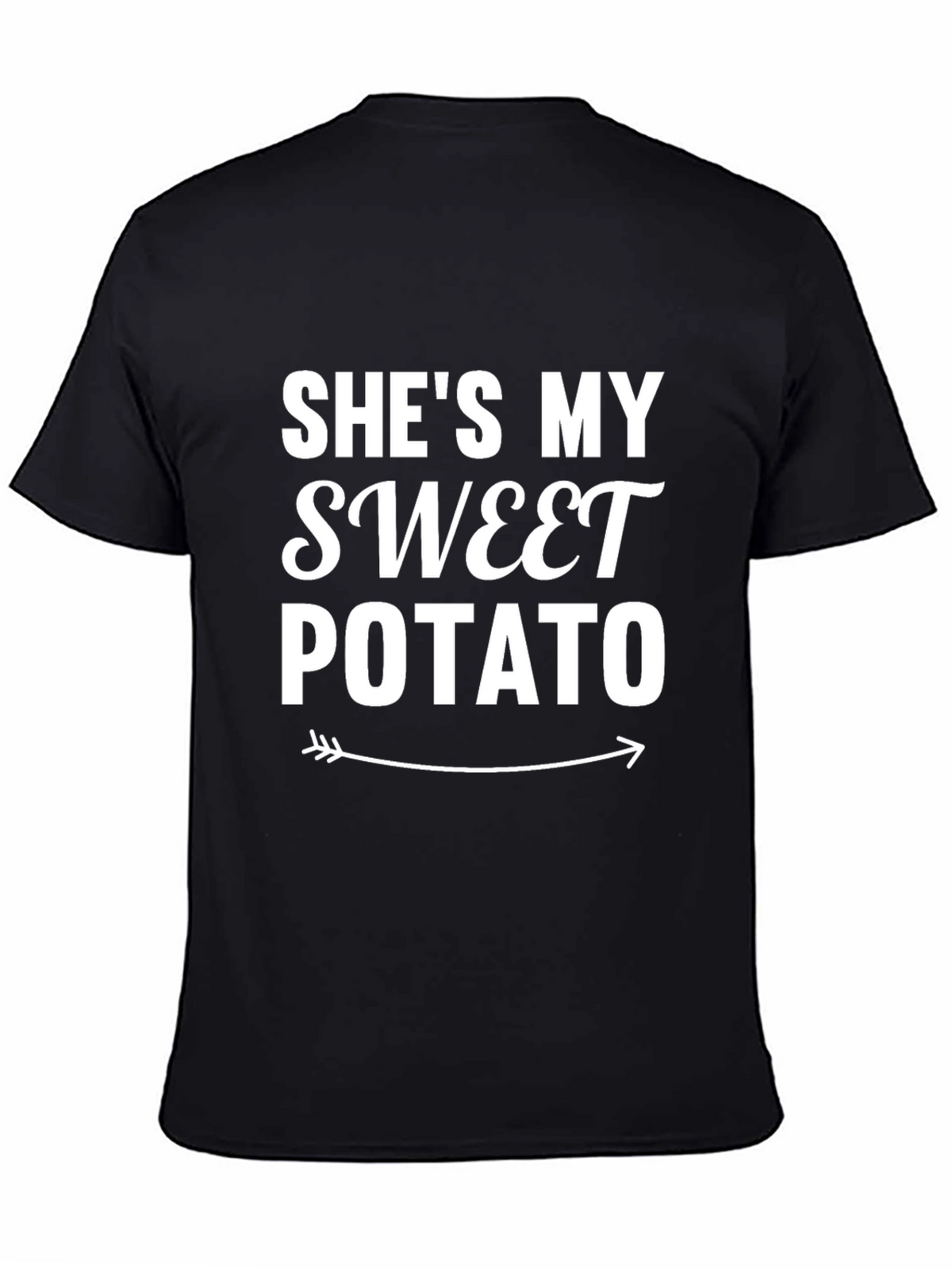 Shes My Sweet Potato T-Shirt - Funny Couple Matching Tee