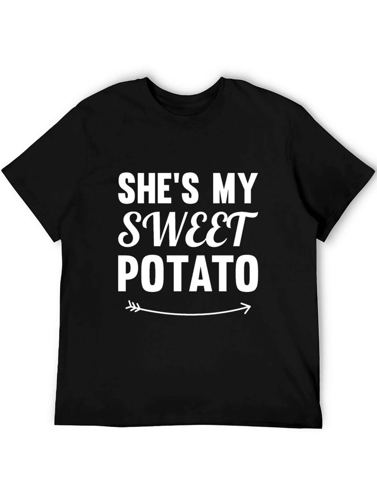 Shes My Sweet Potato T-Shirt - Funny Couple Matching Tee
