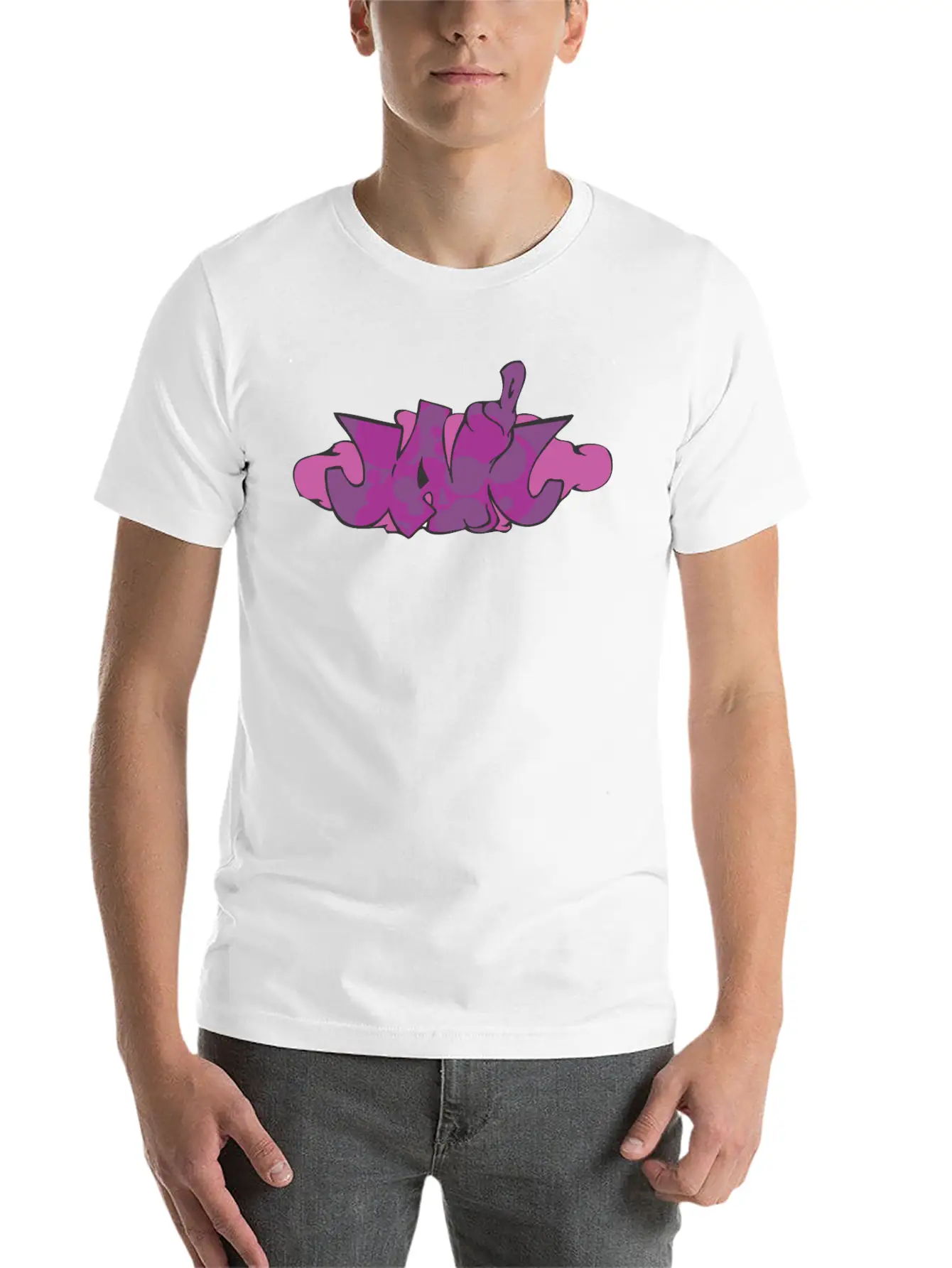 Jail_graffiti Essential Cotton Tee For Daily Outfits – Unisex Style