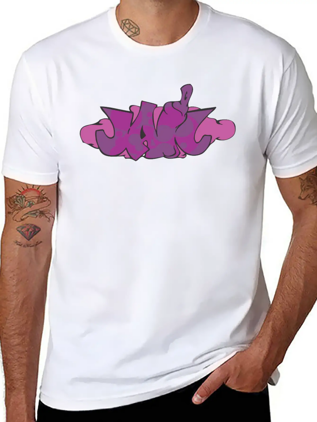 Jail_graffiti Essential Cotton Tee For Daily Outfits – Unisex Style