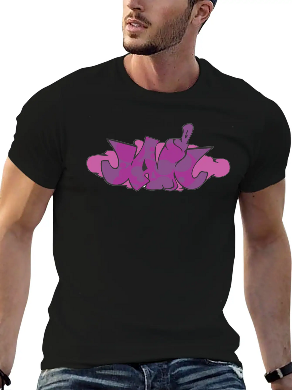 Jail_graffiti Essential Cotton Tee For Daily Outfits – Unisex Style