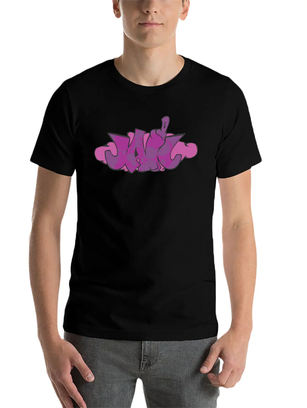 Jail_graffiti Essential Cotton Tee For Daily Outfits – Unisex Style