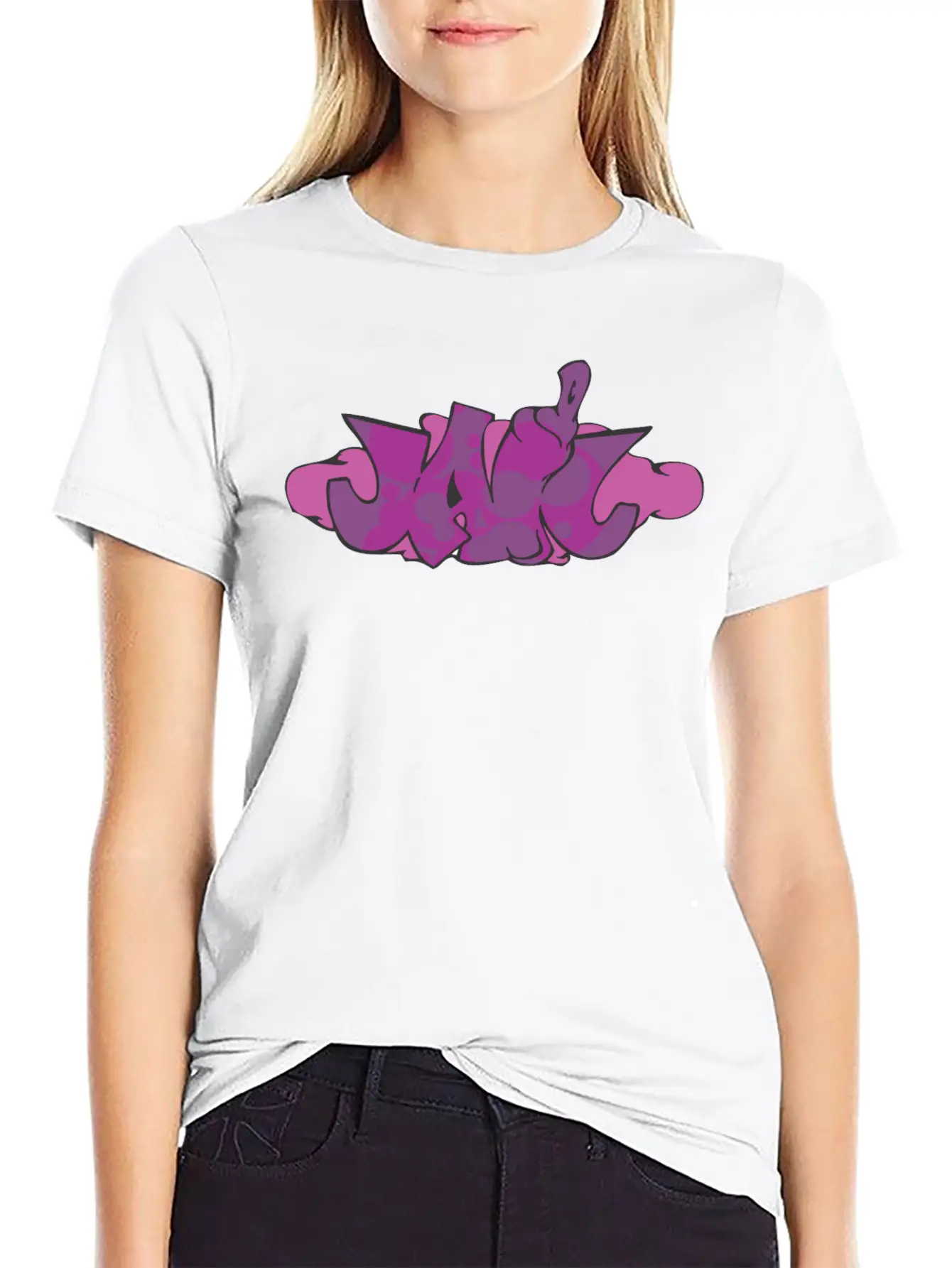 Jail_graffiti Essential Cotton Tee For Daily Outfits – Unisex Style
