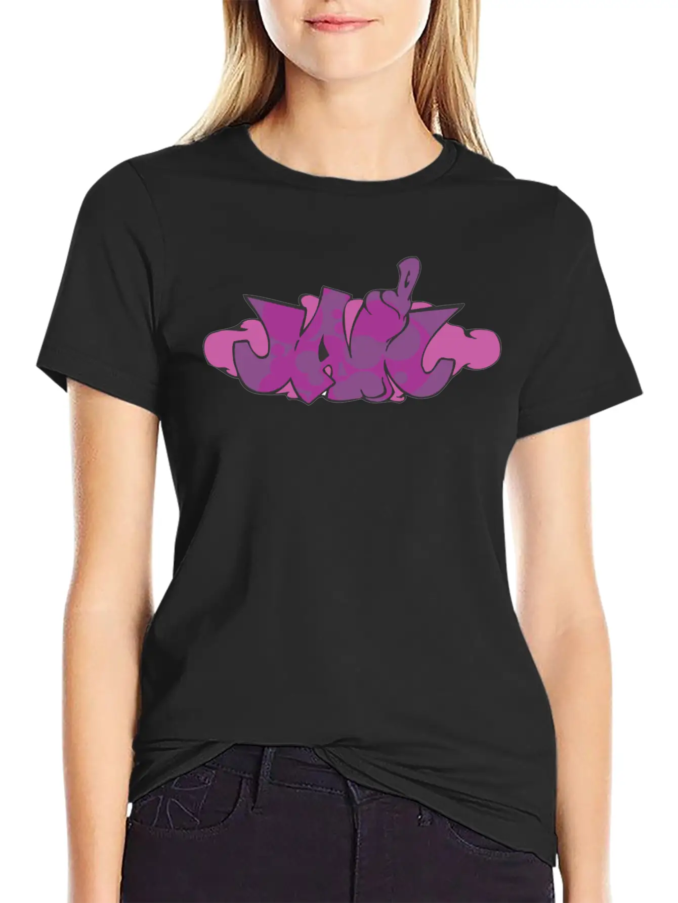 Jail_graffiti Essential Cotton Tee For Daily Outfits – Unisex Style