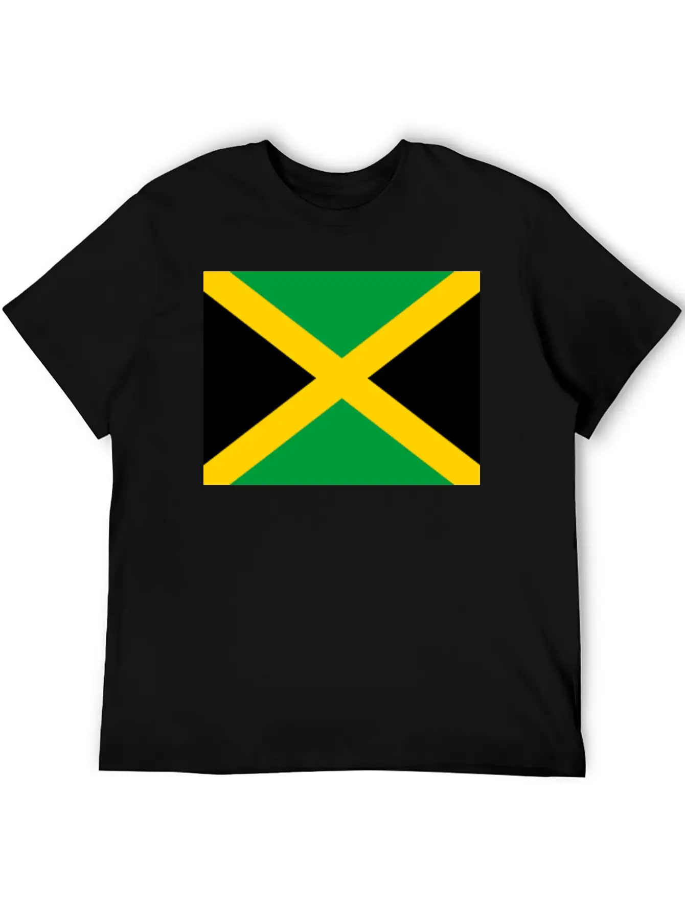 JAMAICAN FLAG Modern Fit Casual T-Shirt – Clean And Versatile Design