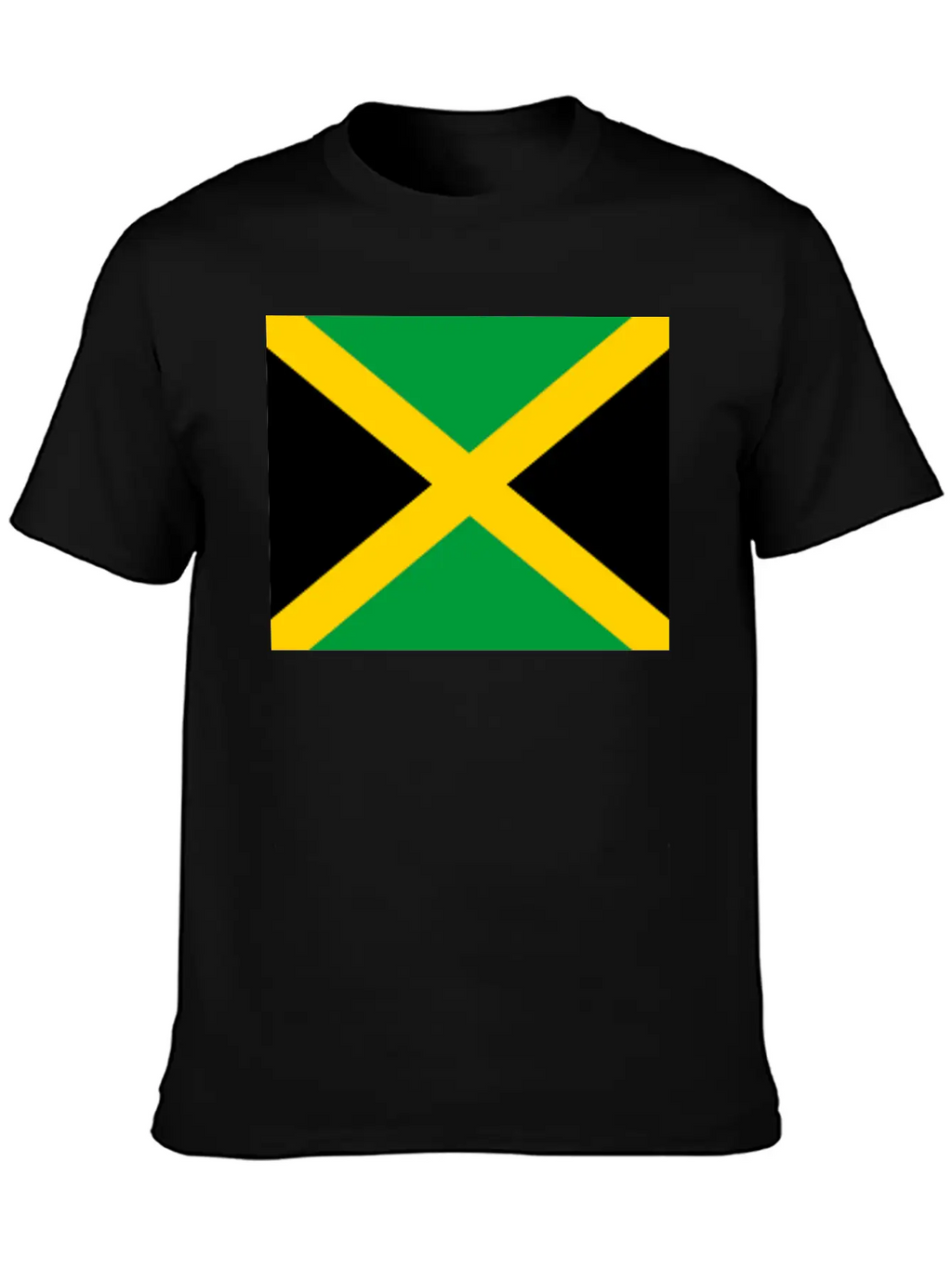 JAMAICAN FLAG Modern Fit Casual T-Shirt – Clean And Versatile Design