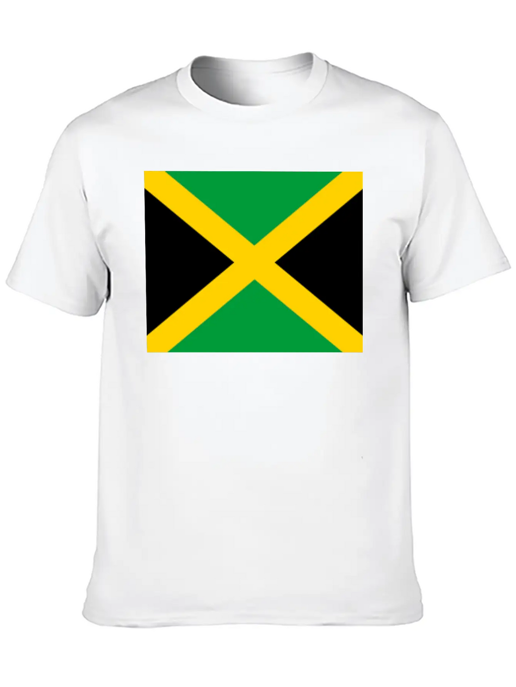 JAMAICAN FLAG Modern Fit Casual T-Shirt – Clean And Versatile Design