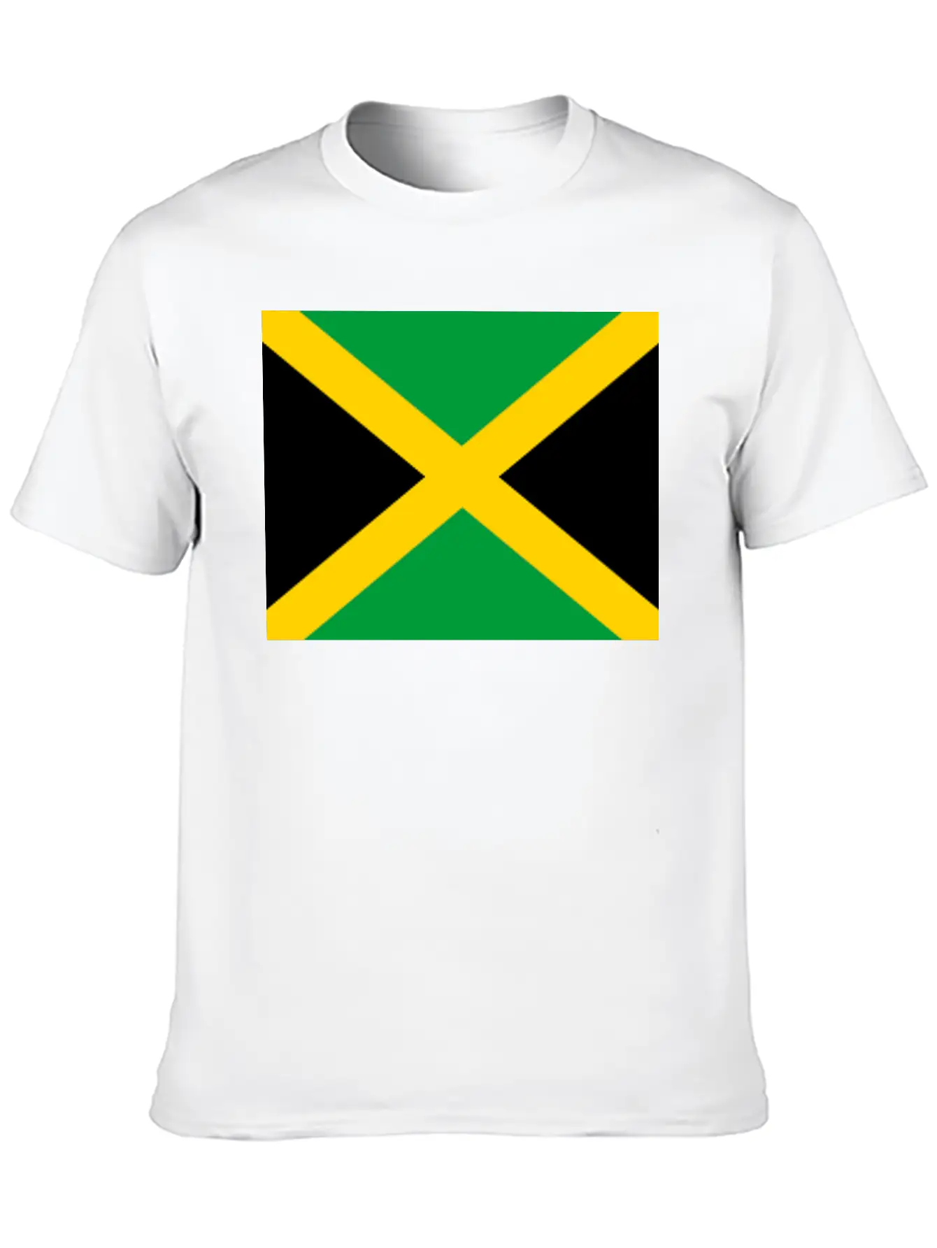 JAMAICAN FLAG Modern Fit Casual T-Shirt – Clean And Versatile Design