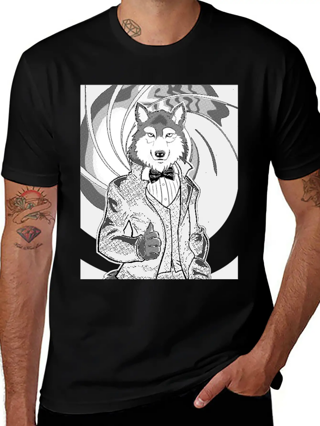 James Wolf Stylish Everyday T-Shirt – Unisex Basic Cotton Tee