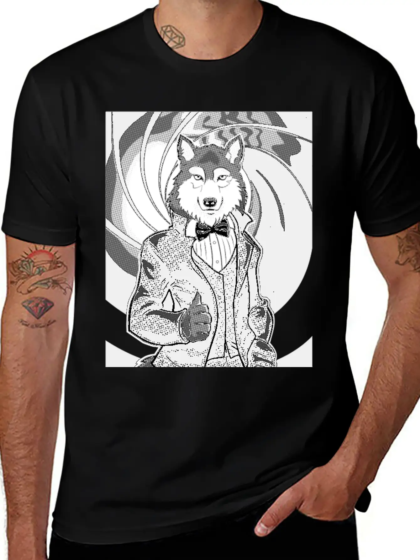 James Wolf Stylish Everyday T-Shirt – Unisex Basic Cotton Tee