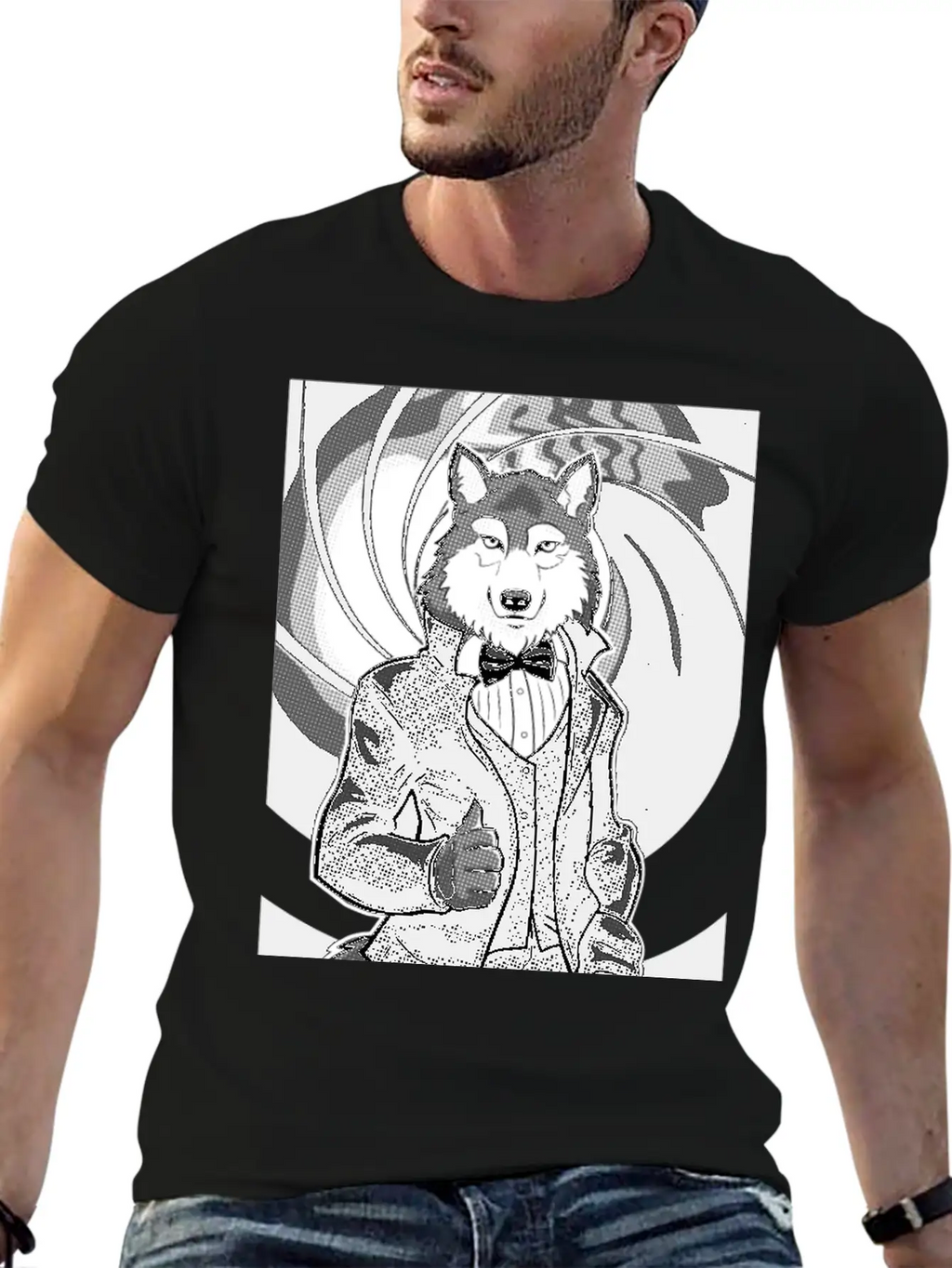 James Wolf Stylish Everyday T-Shirt – Unisex Basic Cotton Tee