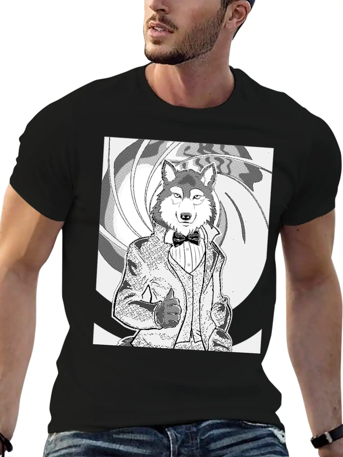 James Wolf Stylish Everyday T-Shirt – Unisex Basic Cotton Tee