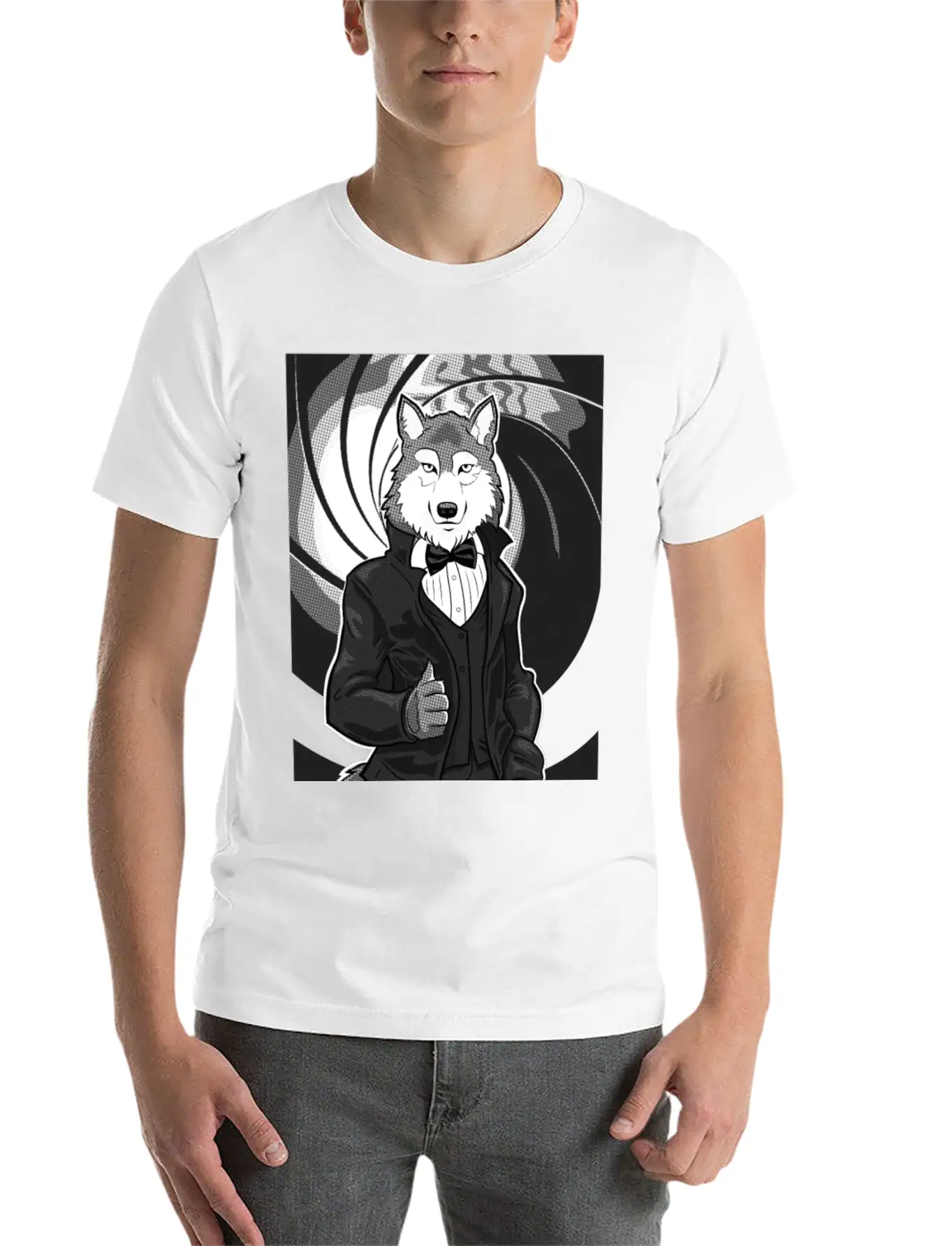James Wolf Stylish Everyday T-Shirt – Unisex Basic Cotton Tee