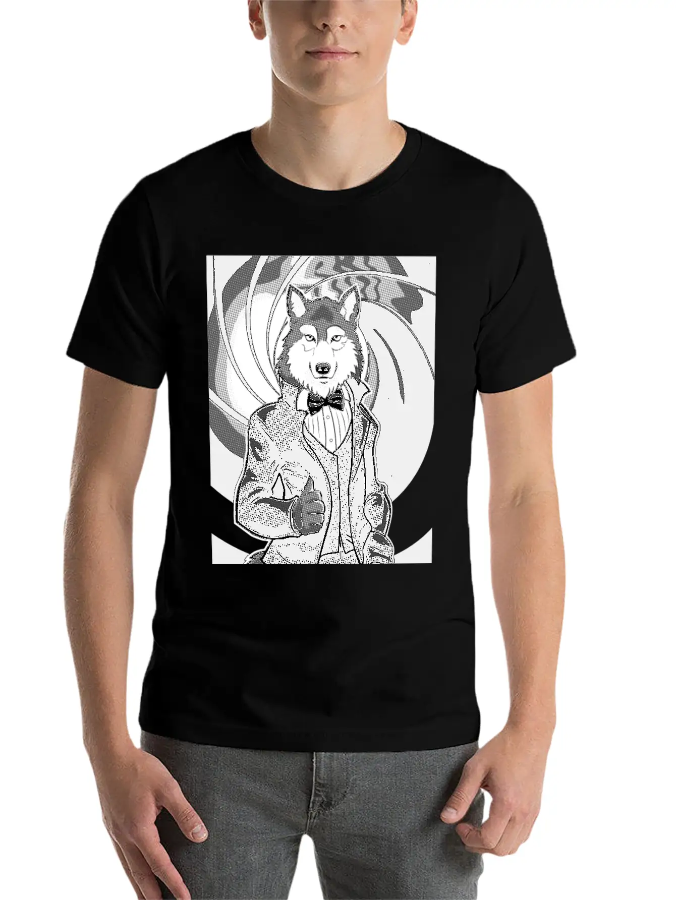 James Wolf Stylish Everyday T-Shirt – Unisex Basic Cotton Tee