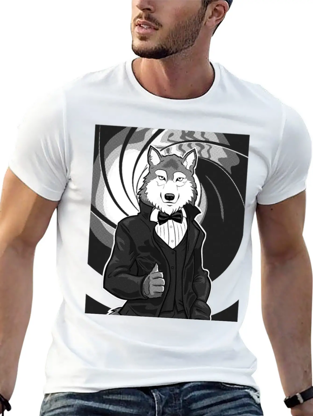 James Wolf Stylish Everyday T-Shirt – Unisex Basic Cotton Tee