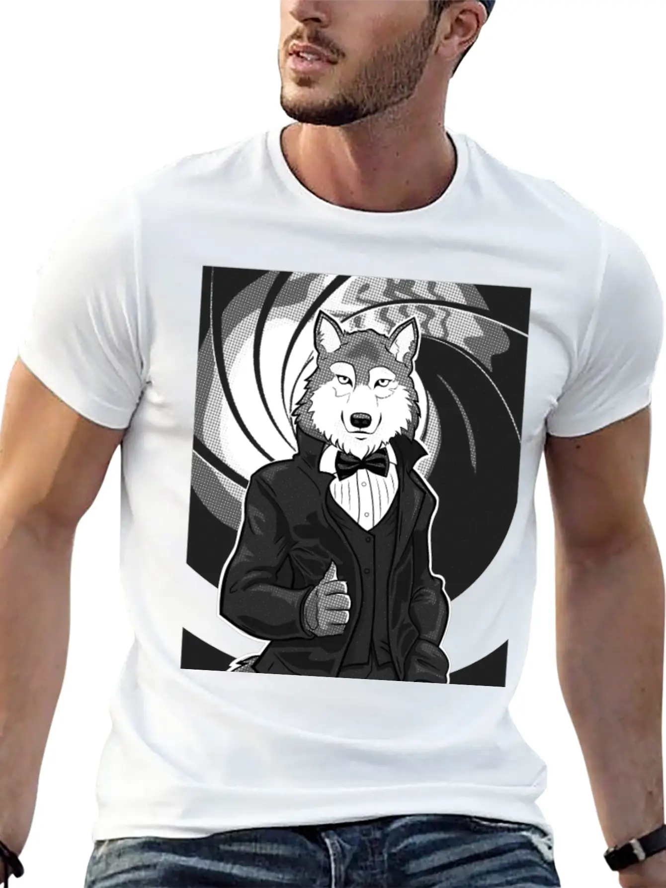 James Wolf Stylish Everyday T-Shirt – Unisex Basic Cotton Tee