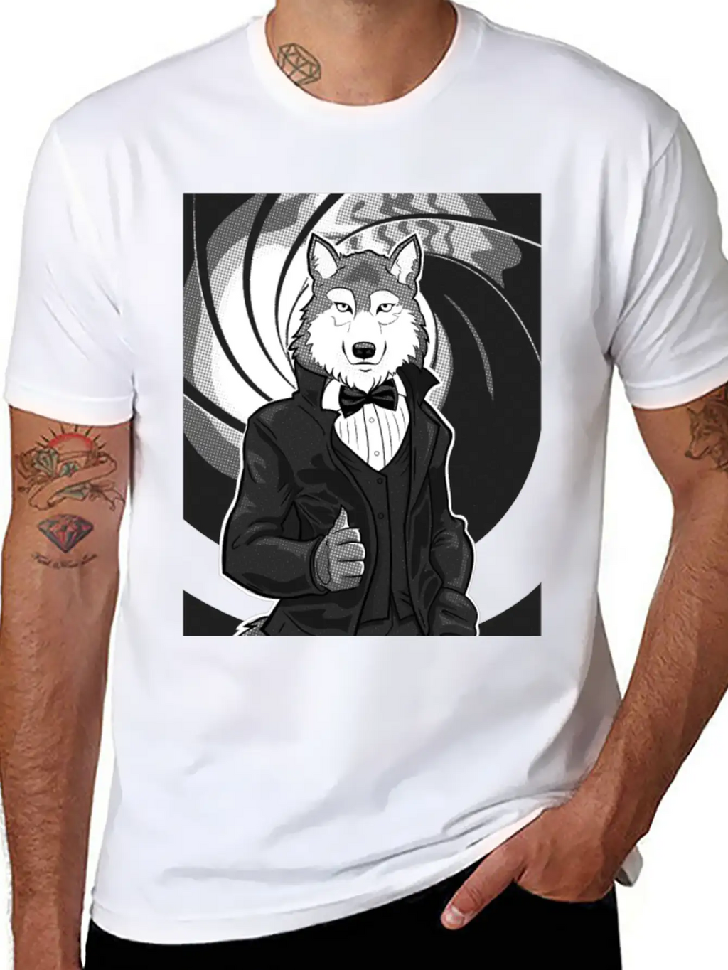 James Wolf Stylish Everyday T-Shirt – Unisex Basic Cotton Tee