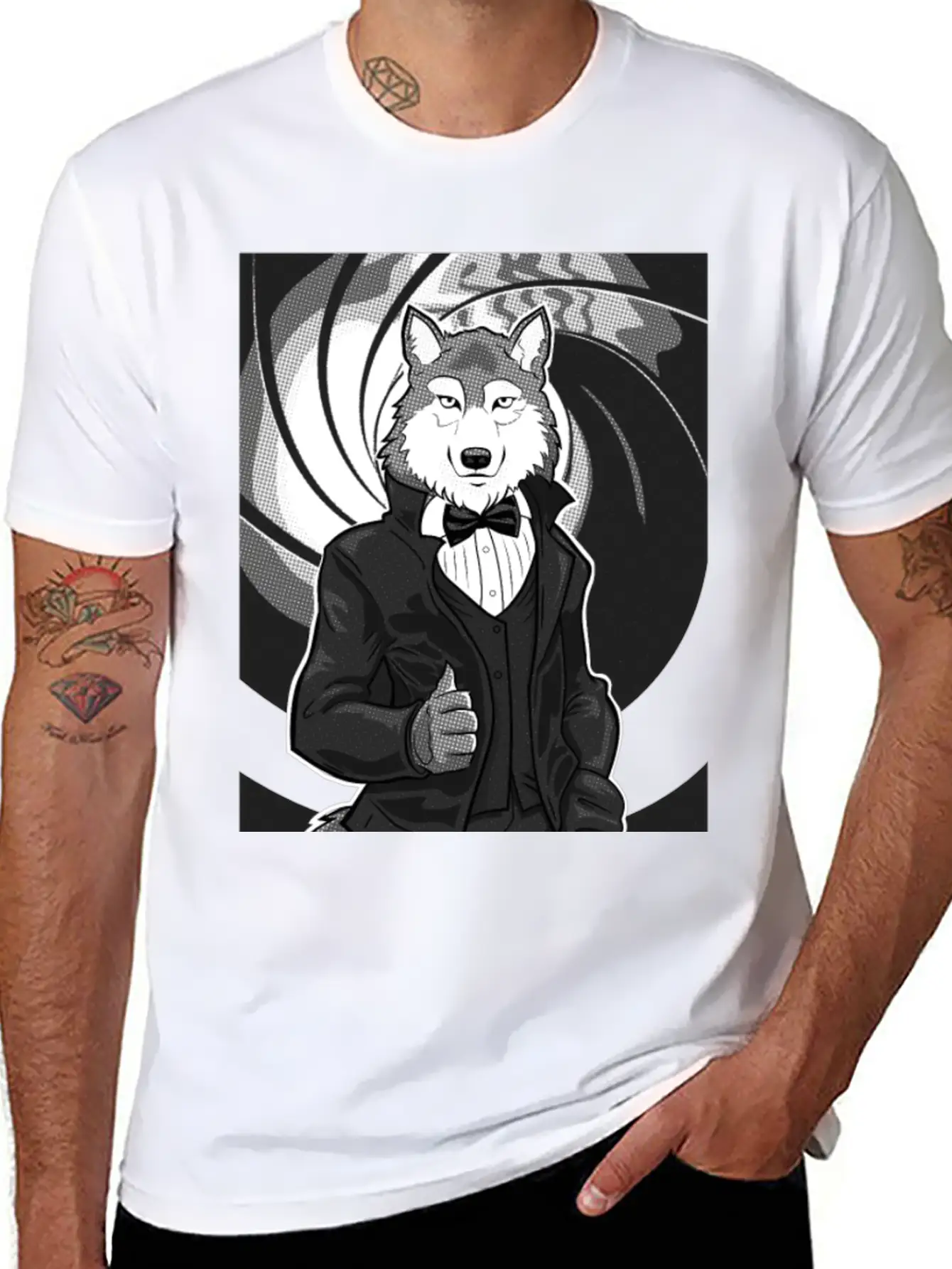 James Wolf Stylish Everyday T-Shirt – Unisex Basic Cotton Tee