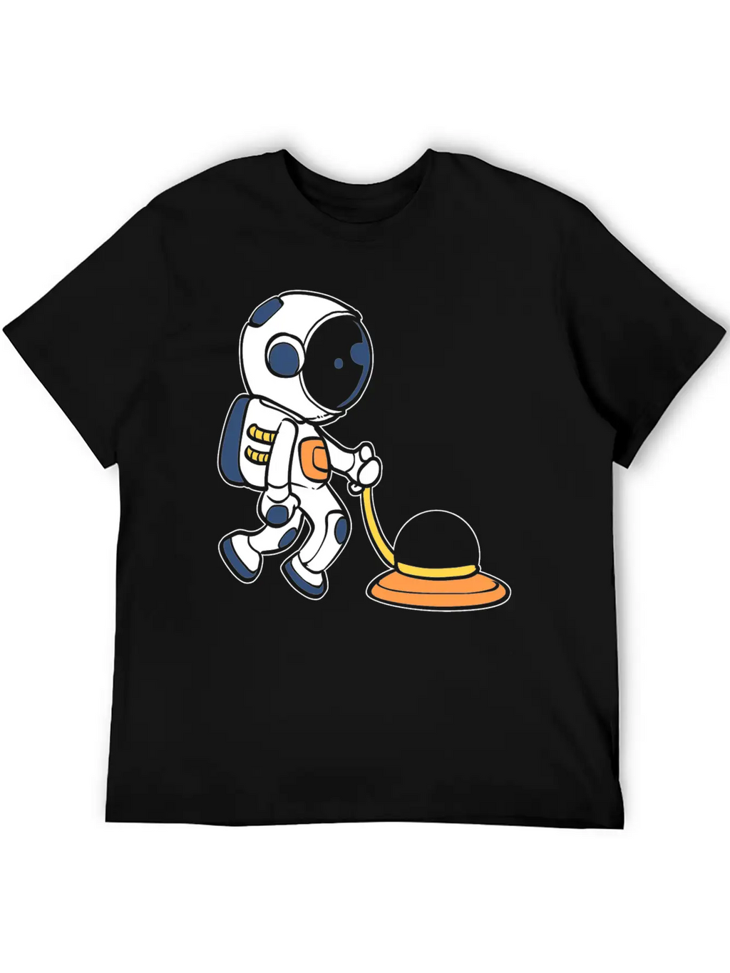 Janitor Astronaut House Cleaner Gift Classic Cotton Tee – Unisex Comfort For Any Season