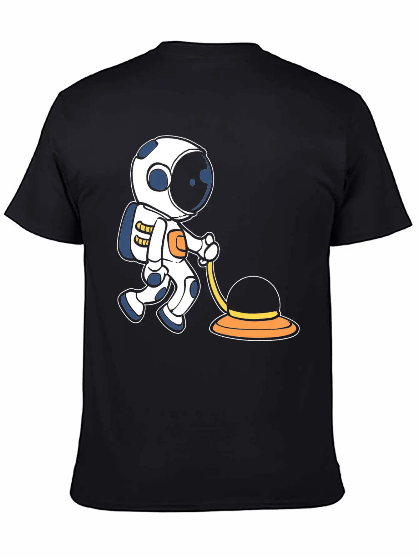 Janitor Astronaut House Cleaner Gift Classic Cotton Tee – Unisex Comfort For Any Season