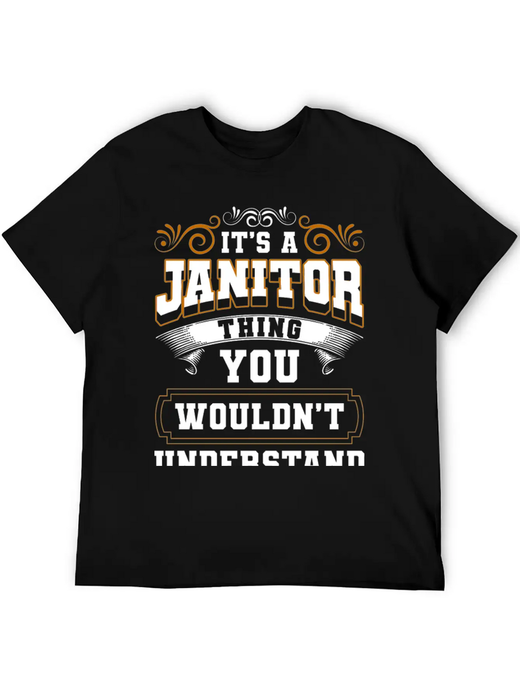 Janitor Broom And Bucket Building Superintendent Breathable Graphic T-Shirt – Perfect For Casual Days