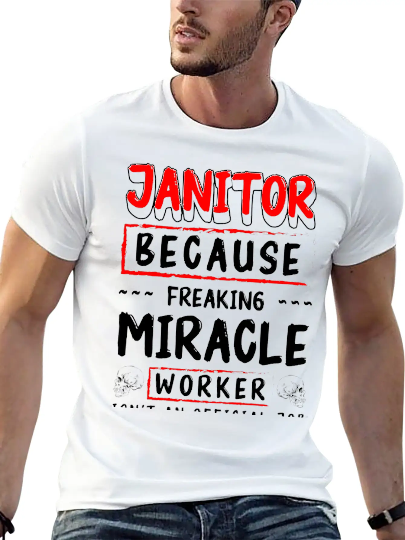 Janitor Profession Building Superintendent Trash Classic Cotton Tee – Unisex Comfort For Any Season